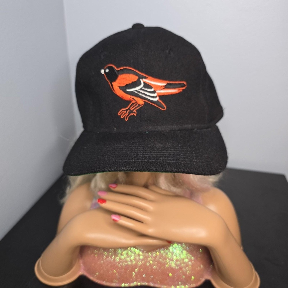 VTG Baltimore Orioles Sports Specialities  Fitted Hat 7 1/4 100%‎ Wool The Pro